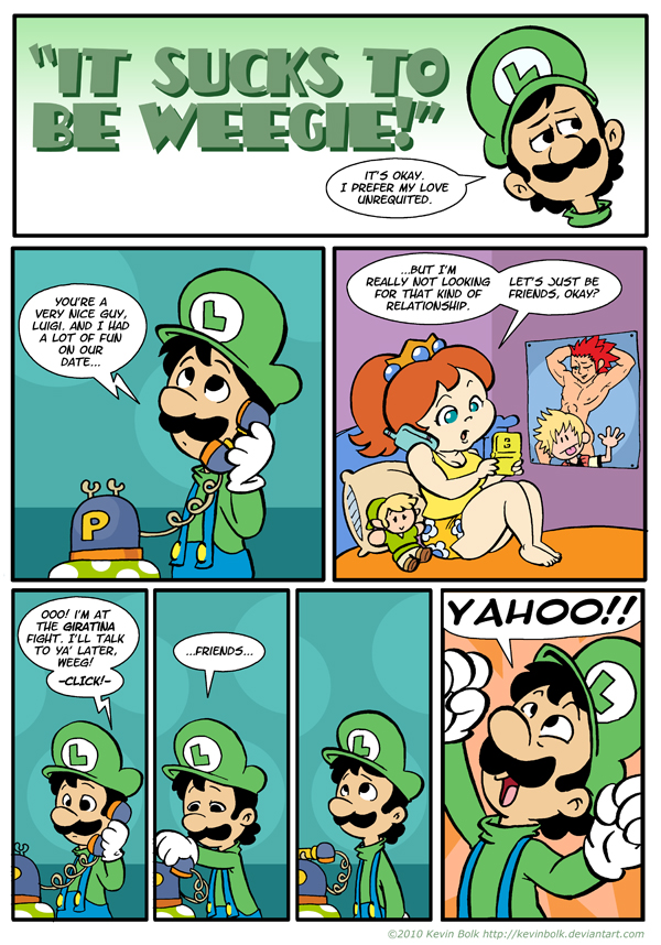 It Sucks to be Luigi: Friends by kevinbolk