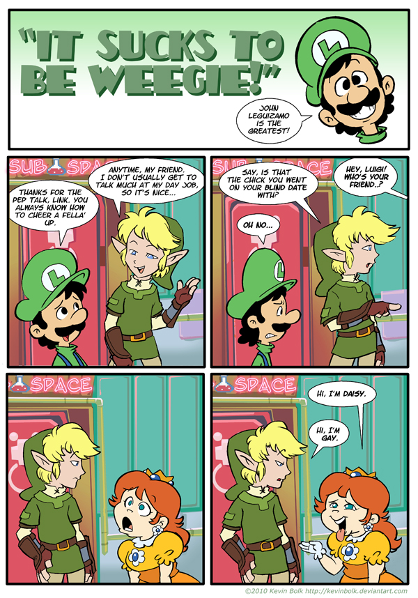 Sucks to be Luigi: Link+Daisy