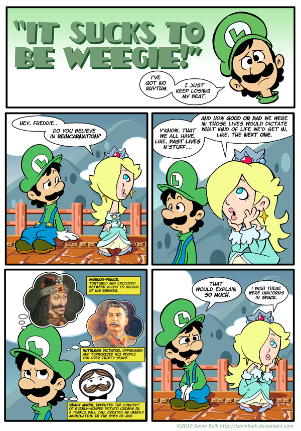 Sucks to be Luigi: Past Lives by kevinbolk