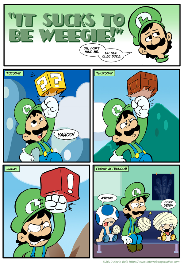 Sucks to be Luigi: Blocks