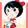 UTZ Potato Chip Girl