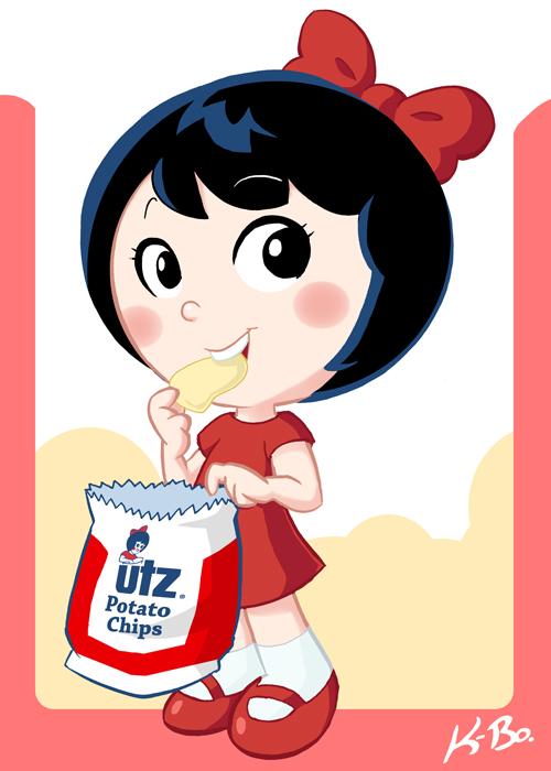 UTZ Potato Chip Girl