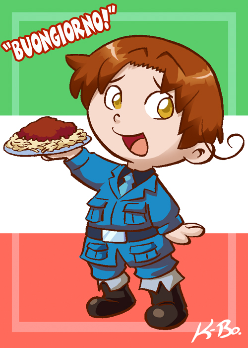 Hetalia Italy Art Card