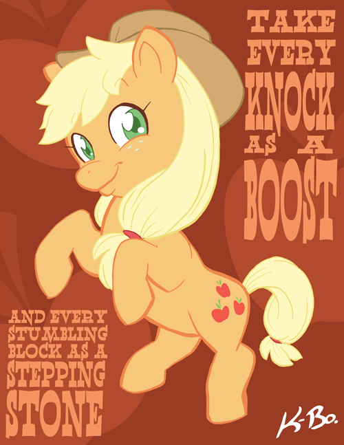 Applejack by K-Bo.