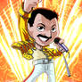 Queen Freddie Mercury Art Card