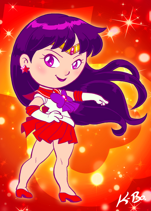Sailor Mars by K-Bo.