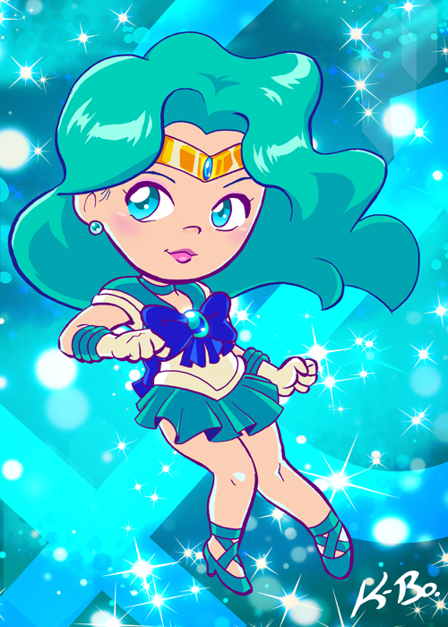 Sailor Neptune by K-Bo.