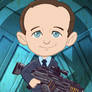 Avengers Agent Phil Coulson Art Card