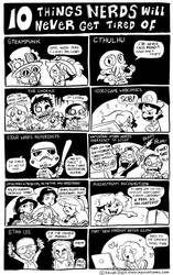 10 Things Nerds Will Never Get Tired Of by kevinbolk