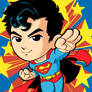 Superman Art Card by K-Bo.