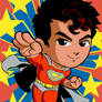 Player 2 Superman Art Card by K-Bo.