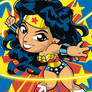 Wonder Woman Art Card by K-Bo.