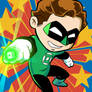 Super Powers Green Lantern Hal Jordan Art Card