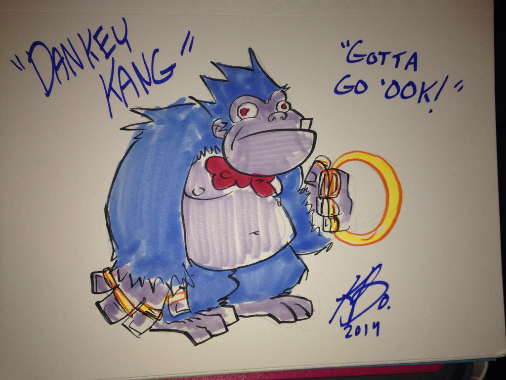 Danky Kang doodle 1