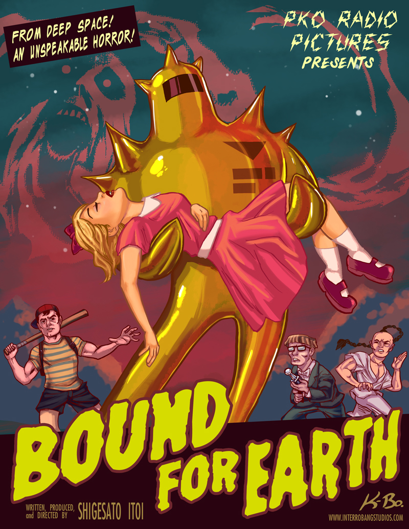 'Bound for the Earth' Poster