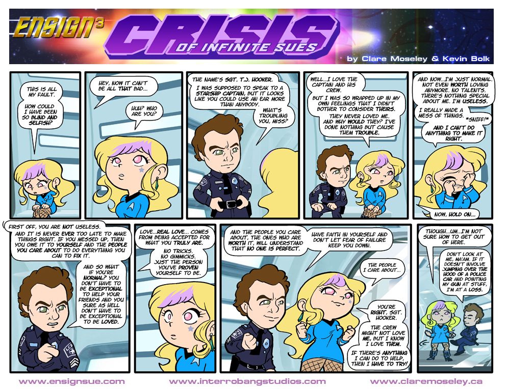 Ensign Cubed Crisis of Infinite Sues 21