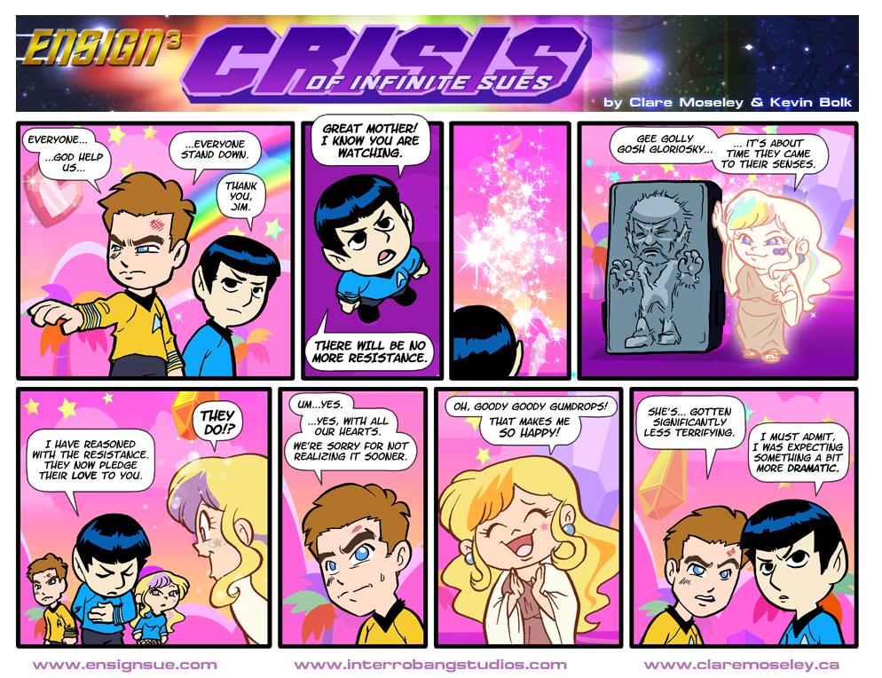 Ensign Cubed Crisis of Infinite Sues 38