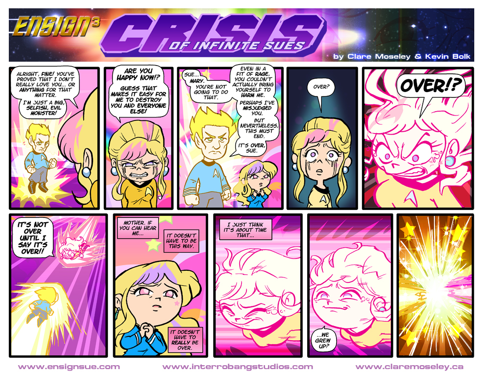 Ensign Cubed Crisis of Infinite Sues 44