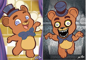 Five Nights at Freddy's Art Card 1 Freddy Fazbear