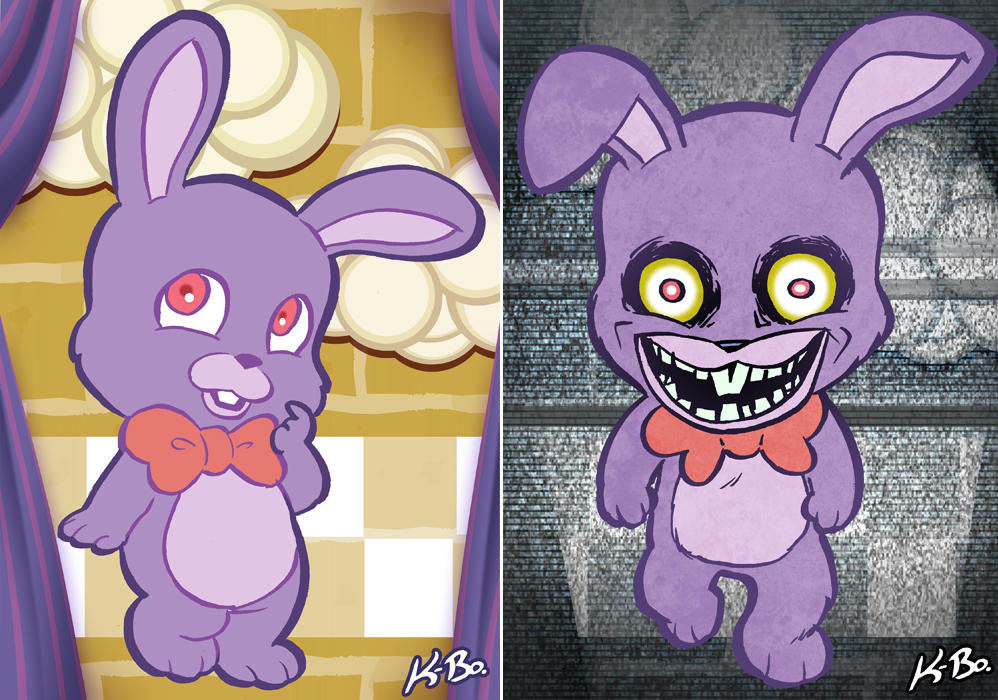 Five Nights at Freddy's Art Card 2 Bonnie Bunny by kevinbolk on DeviantArt