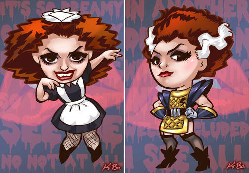 Rocky Horror Picture Show Magenta Art Card