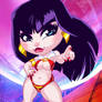 Halloween Hotties Vampirella Art Card