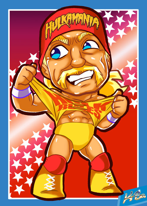 Wrestling Legends Hulk Hogan Art Card by kevinbolk on DeviantArt