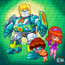 Scooby Doo SD Robo Mystery Machine