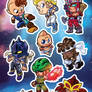 Ultimate Muscle The Kinnikuman Legacy Stickers