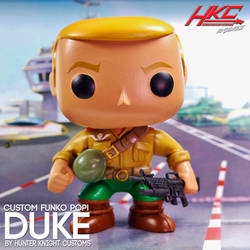 Custom Funko Pop! Duke from G.I.Joe by HKC