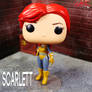 Custom Funko Pop SCARLETT from G.I. Joe by HKC