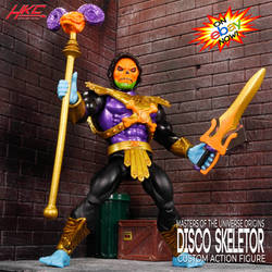 Custom Disco Skeletor MOTU Origins figure