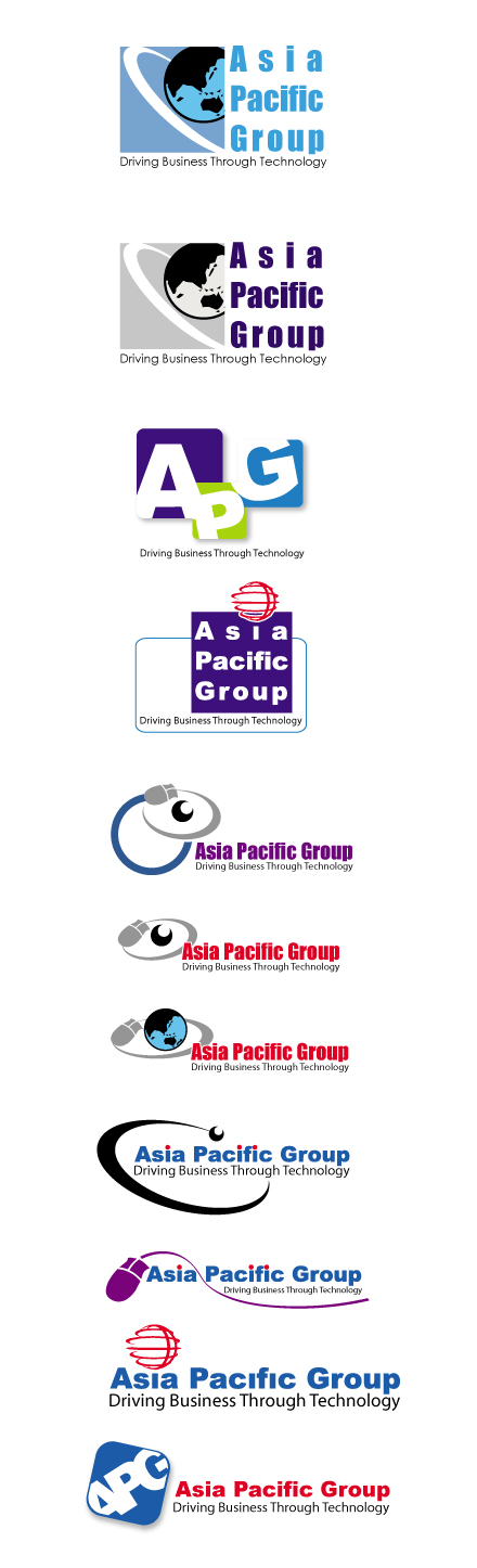 Asia pacific group logos