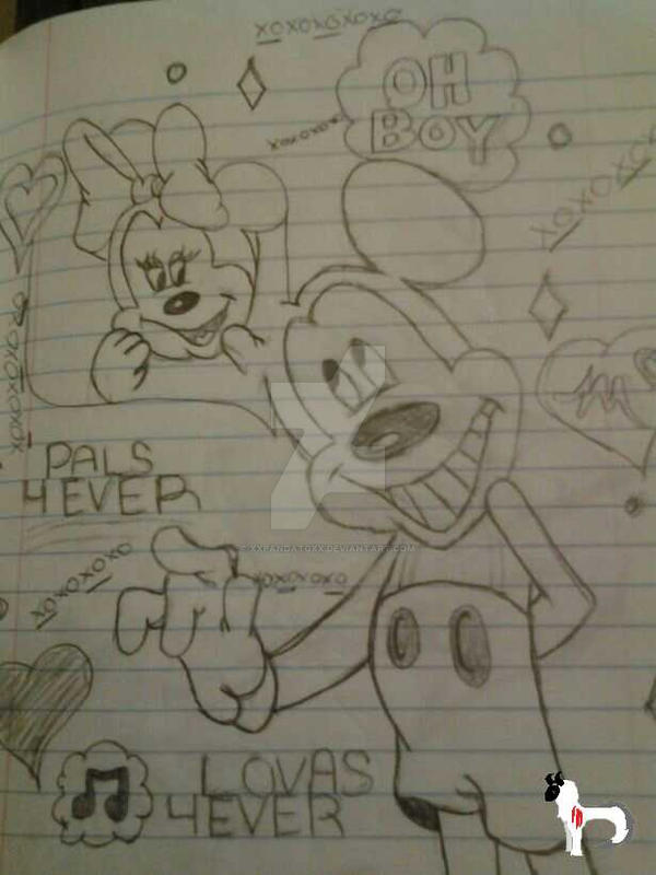 Mickey has Minnie on his Mind