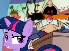 Twilight Keeps an Eye on Robotnik