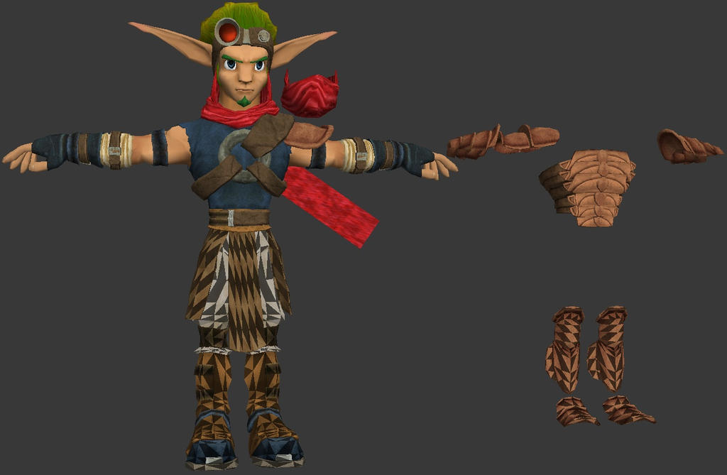 Jak 3 WIP 2 by o0DemonBoy0o on DeviantArt