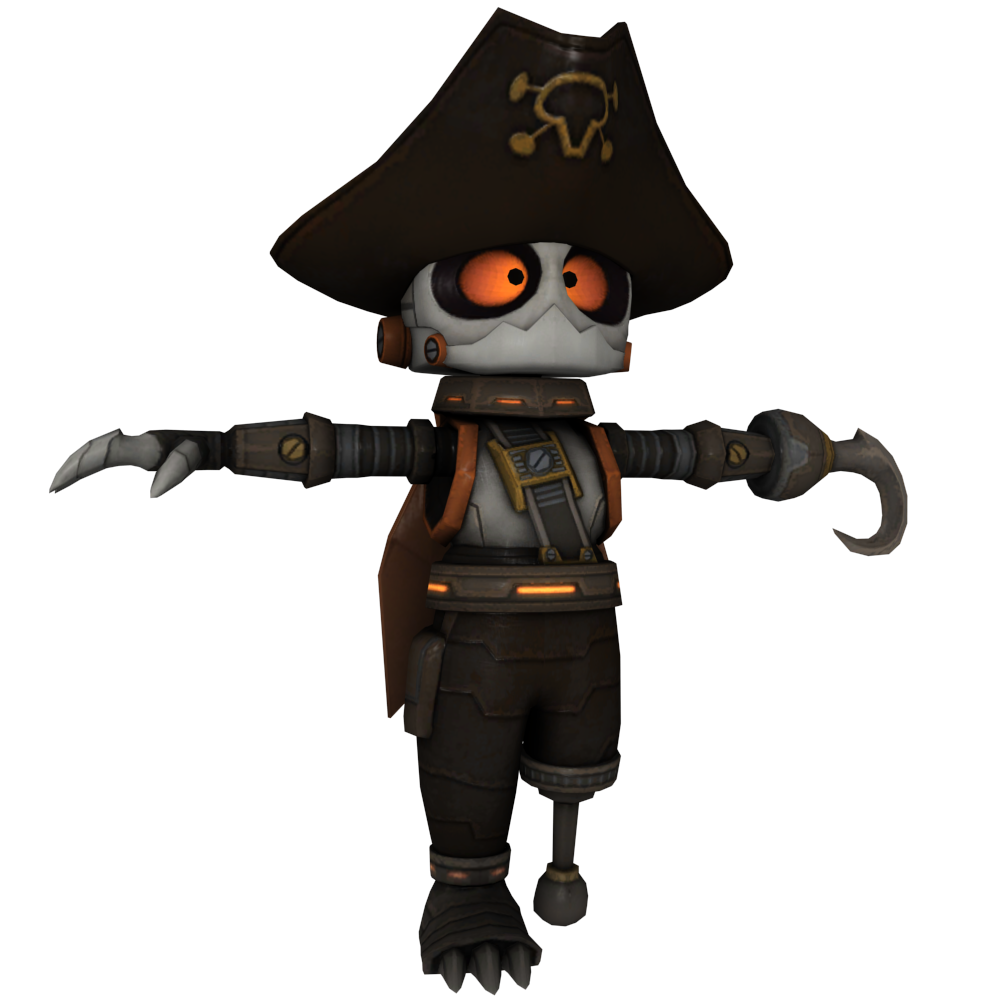 Ratchet and Clank: ToD - Holo Pirate Disguise