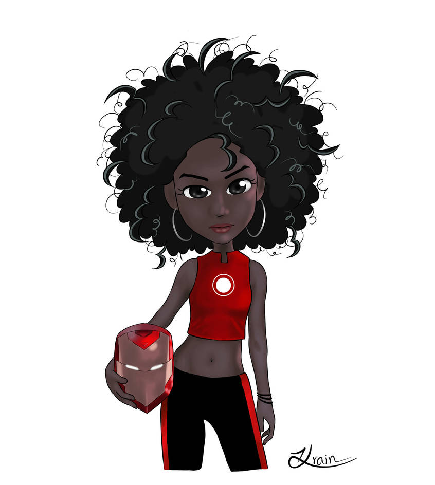 Riri Williams Ironheart by Kraintz on DeviantArt