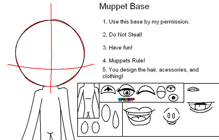 Puppet Rig Base Muppet Base by IDontLikeCoffee22 on DeviantArt