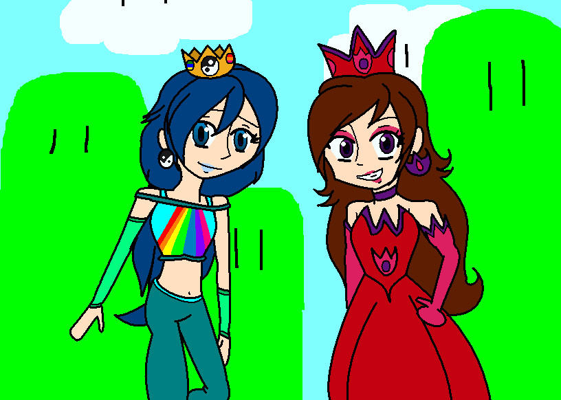 Two Pretty Princesses (gift) by IDontLikeCoffee22 on DeviantArt