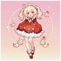 Exclusive Fanart: Klee Dress-Up Party #001