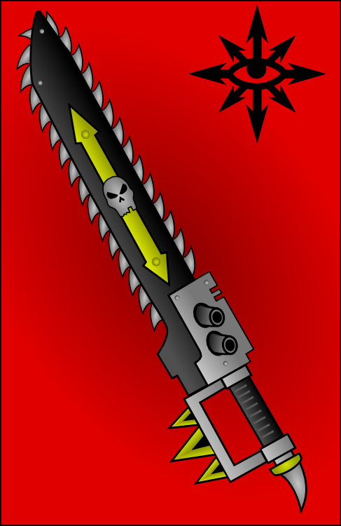 Chaos chainsword color