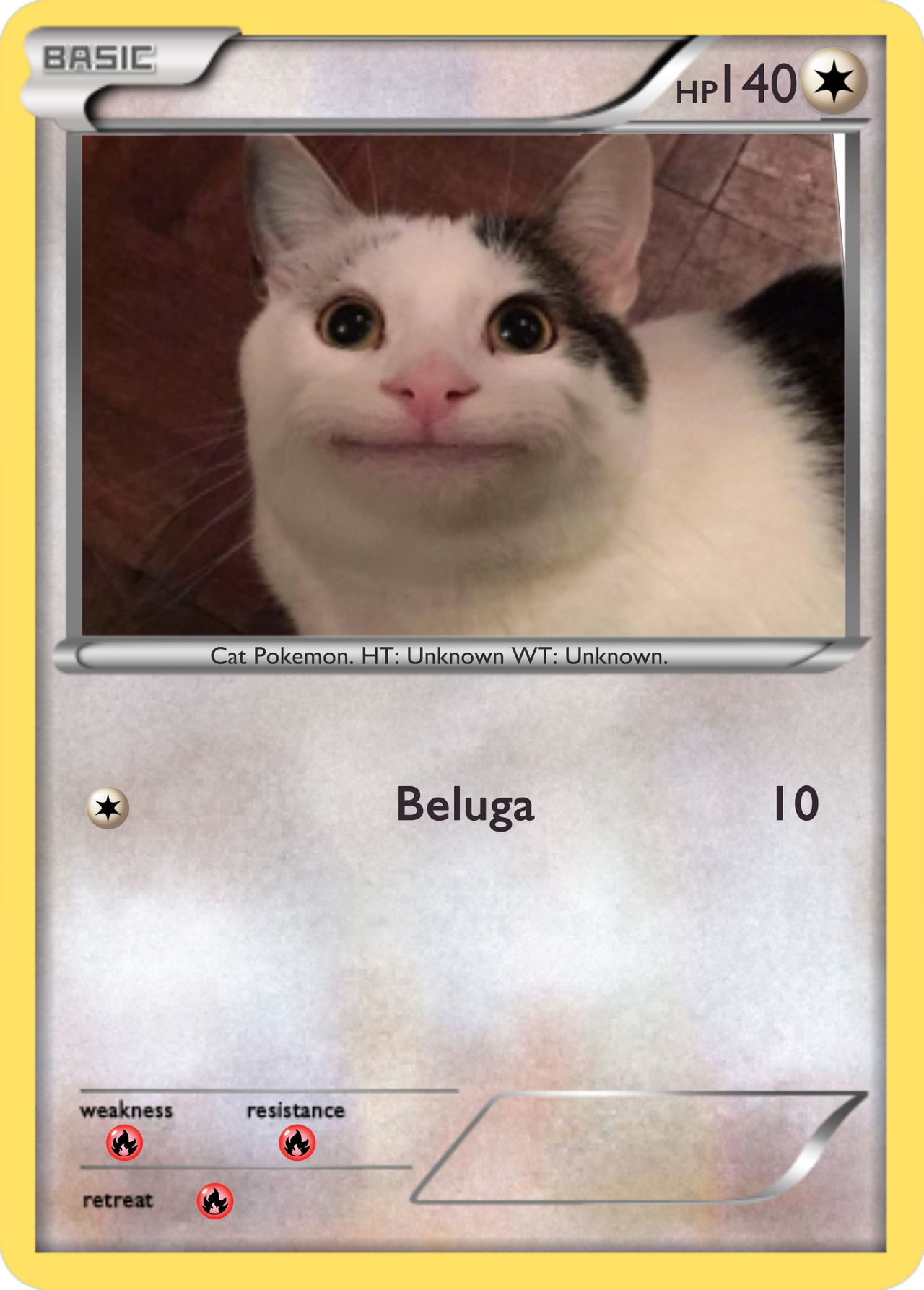 Beluga Pokemon card by queencliff on DeviantArt