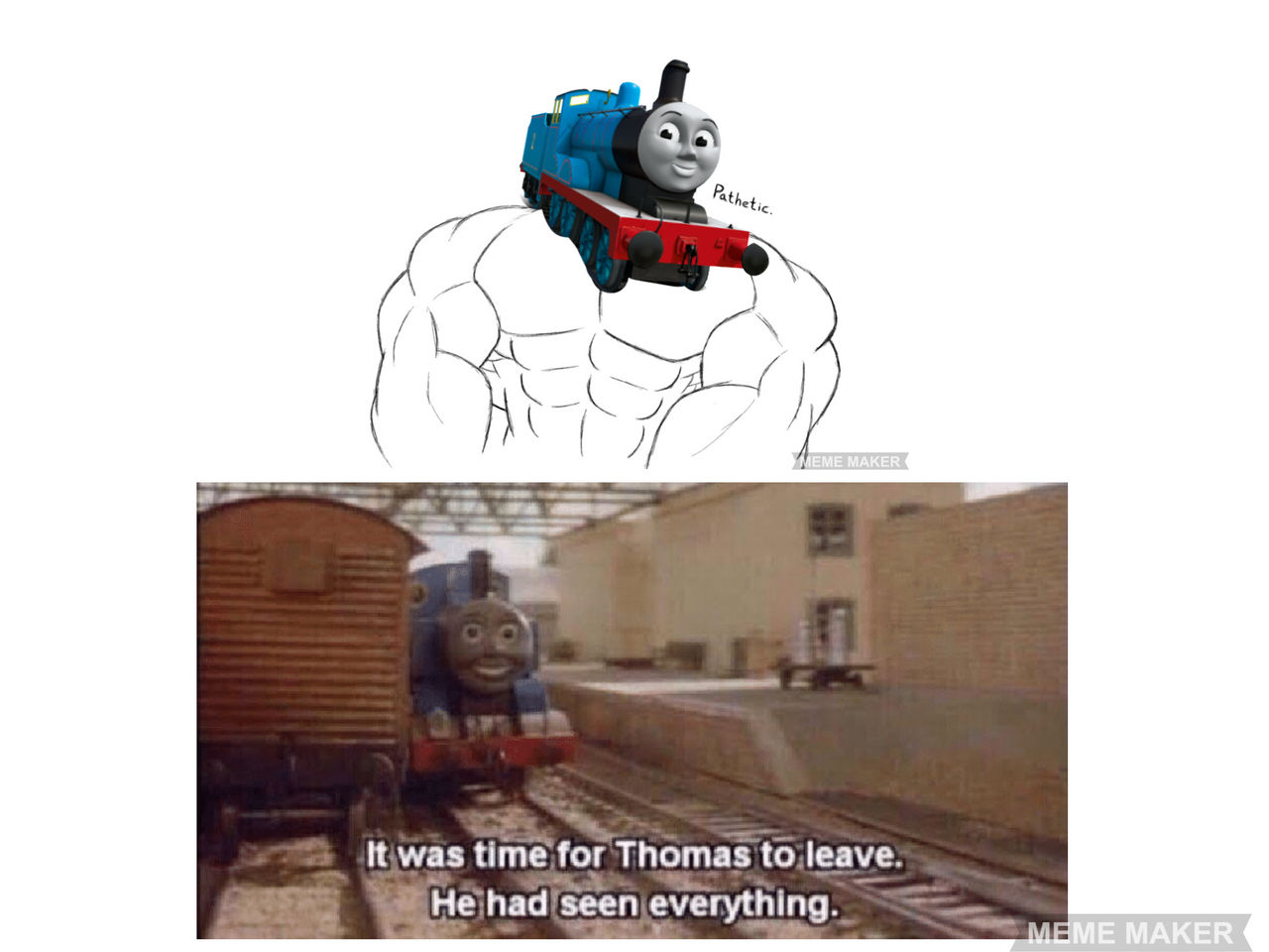 Meme Prime Engine Some random meme i made of Thomas the Tank engine by queencliff on ...