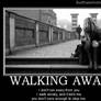 Walking away