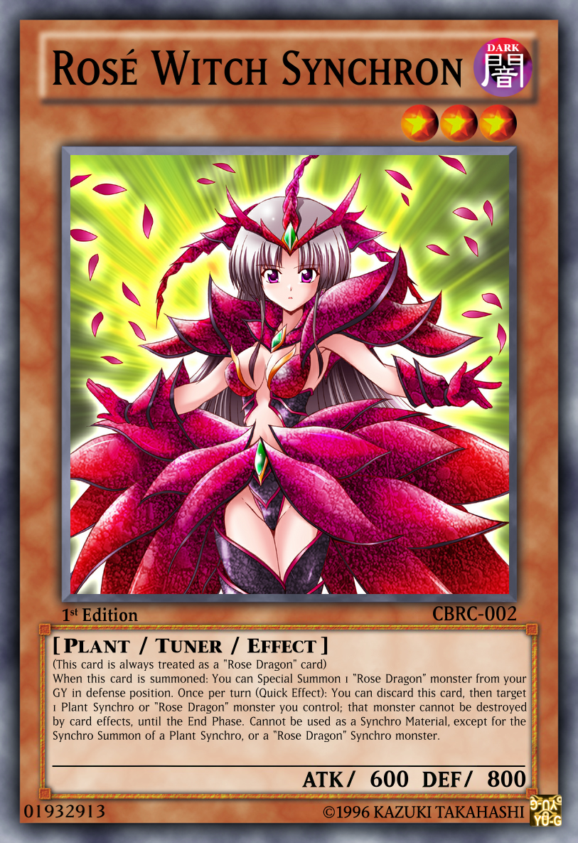 Synchron Rage Witch Rose Witch Synchron by AltonBlue on DeviantArt