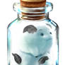 Poros in a bottle