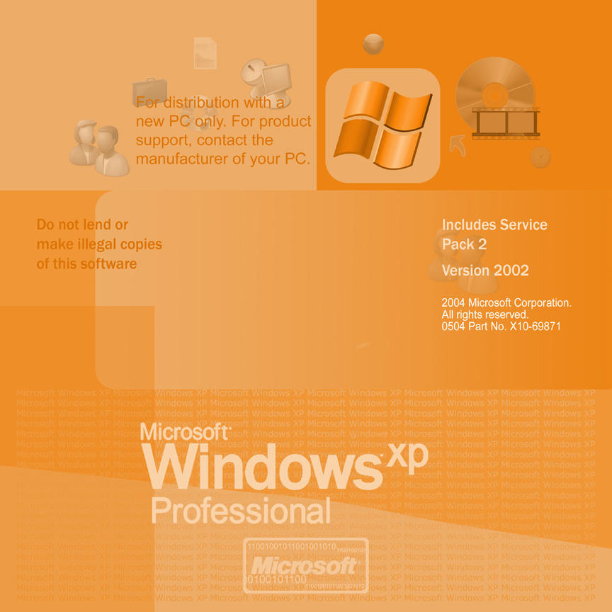 Windows Xp SP2 CD Cover by berduran on DeviantArt