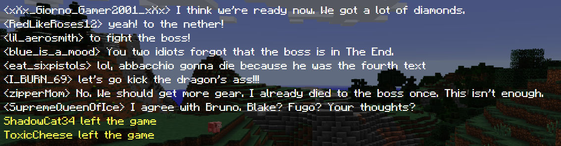 Teaming up in Minecraft by EpicLinkSam on DeviantArt