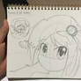 Drawing MiRokitty-chan